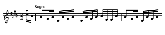 Molly McGuire's -- Reel - staff notation
