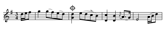 Molly St. George - staff notation