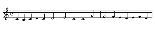 Mon desir - staff notation
