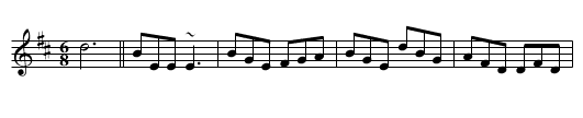 Monaghan Jig, The - staff notation