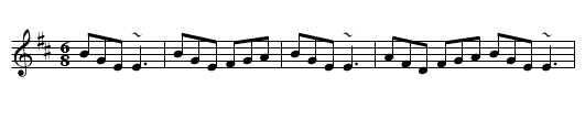Monaghan Jig, The - staff notation