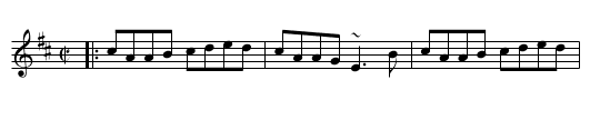 Monaghan Twig - staff notation
