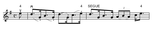 MONEY MUSK -- STRATHSPEY - staff notation