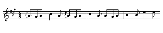 Monfrina - staff notation