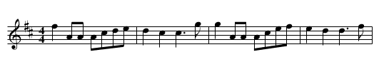 Montagnards Laurentiens 1 - staff notation