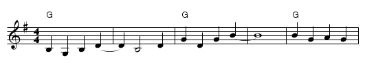 Montecarlo or Bust - staff notation