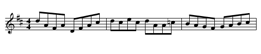 Mooncoin, The - staff notation