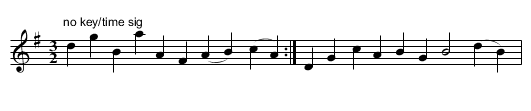 Mopping Nelly,Part of. JBa.72 - staff notation