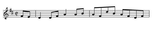 More Luck to Us - staff notation