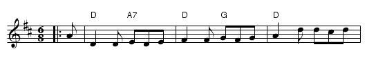 Morecambe Bay - staff notation