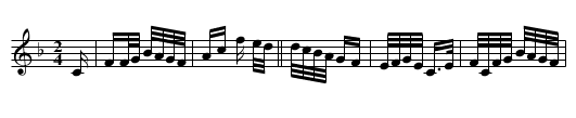 Moreen - staff notation