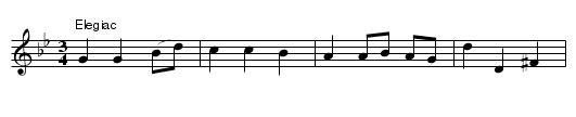 Morfa Rhuddlan - staff notation