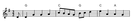 Morgan Magan - staff notation