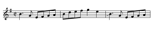 Morgan on the Railroad - staff notation