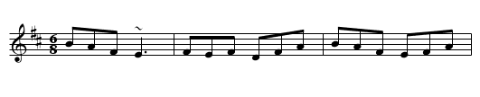 Morgan Rattler - staff notation
