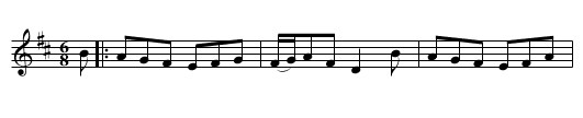 Morgan Rattler - staff notation