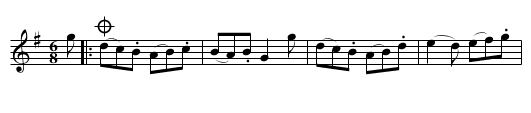 Morgan Rattler - staff notation