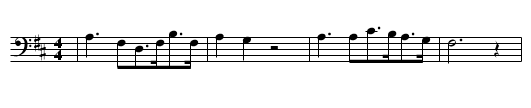 MORGEN WILL MEIN SCHATZ ABREISEN - staff notation