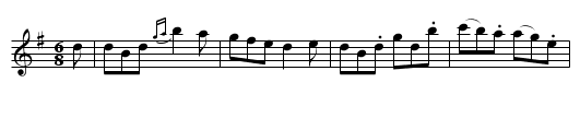 Morgiana. JC.042 - staff notation