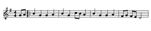 Morisco - staff notation