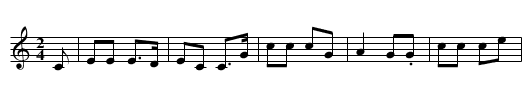 Mormond Braes - staff notation