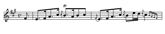 Mormond - staff notation