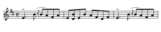 Morning Dew [1], The - staff notation