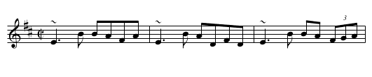 Morning Dew, The - staff notation