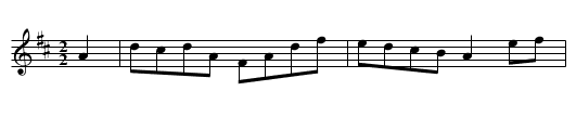 Morning Fair Hornpipe. GS.103 - staff notation