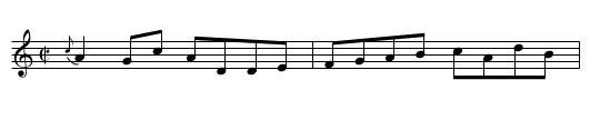 Morning Star [6], The - staff notation