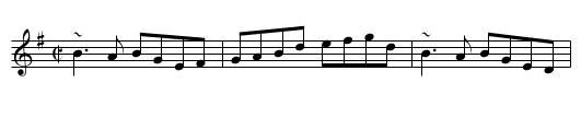 Morning Star, The - staff notation