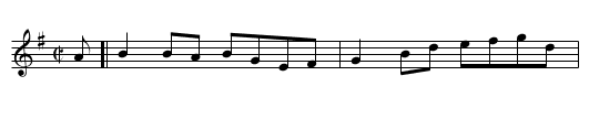 Morning Star, The - staff notation