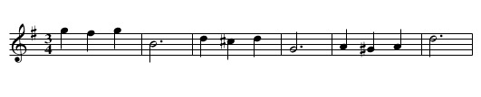 Morning Star Waltz [3] - staff notation