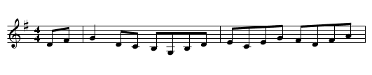 Morpeth Rant. JMT045 - staff notation