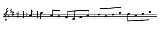 Morpeth Rant, The - staff notation