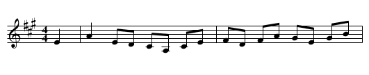 Morpeth Rant - staff notation