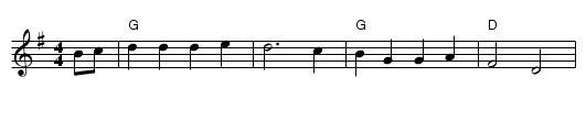 Morris Off - staff notation
