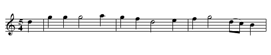 Morrisey and the Russion Sailor - staff notation