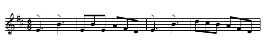 Morrison's Jig - staff notation