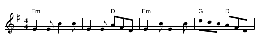 Morrison's Jig - staff notation