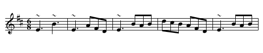 Morrison's Jig - staff notation
