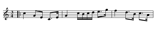 Morski da' pojkar (Boda in C) - staff notation