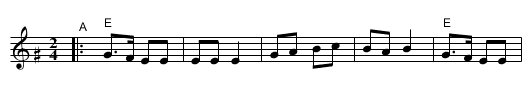 Moshe Emes - staff notation