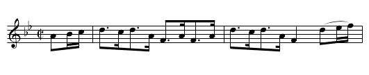 Moss Rose [1], or a Hornpipe, The - staff notation