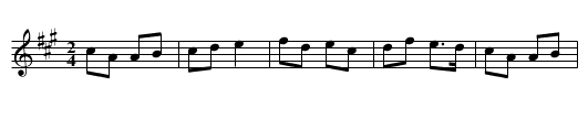 Mother and Child - staff notation