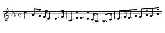 Mother Kilwinning - staff notation