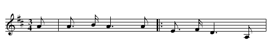 Mother's Song for a Dead Baby - staff notation
