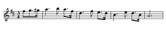 Mother's Waltz - staff notation