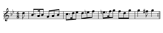 Motley's St. James’s - staff notation