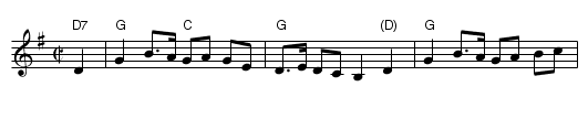 Mount Cashel's Brigade - staff notation